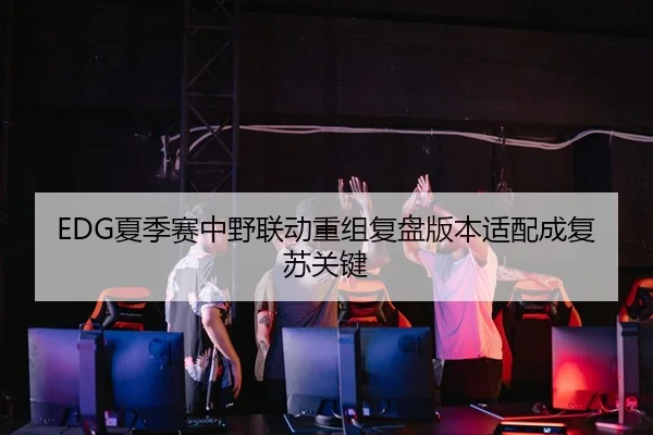 EDG夏季赛中野联动重组复盘版本适配成复苏关键